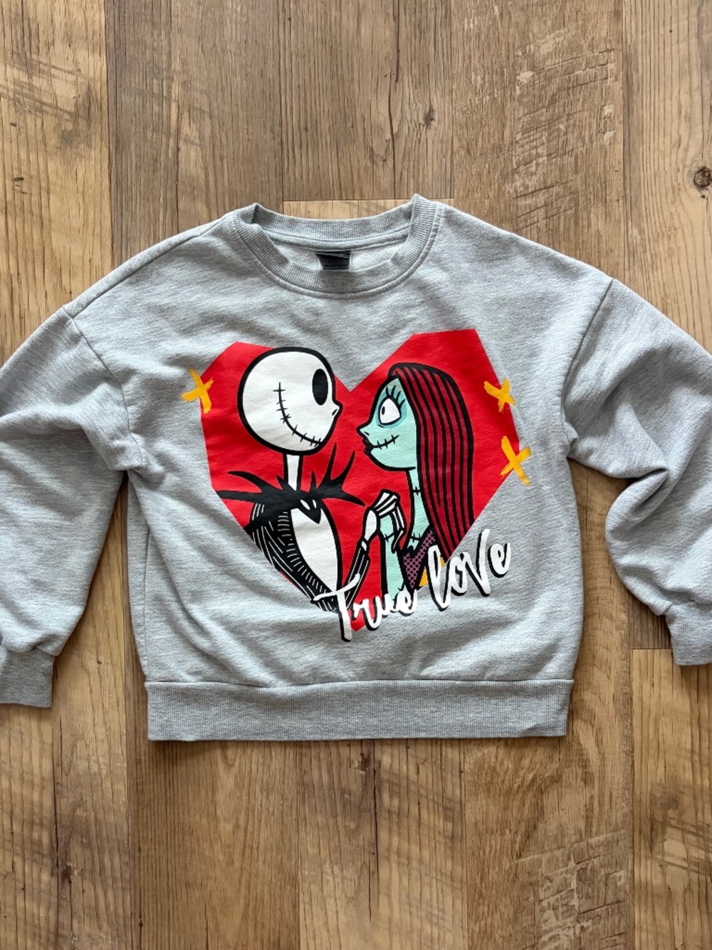 Kids Disney Nightmare Before Christmas True Love Sweatshirt